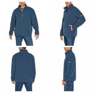 Men’s Full Zip Fleece Blue Jacket Orvis